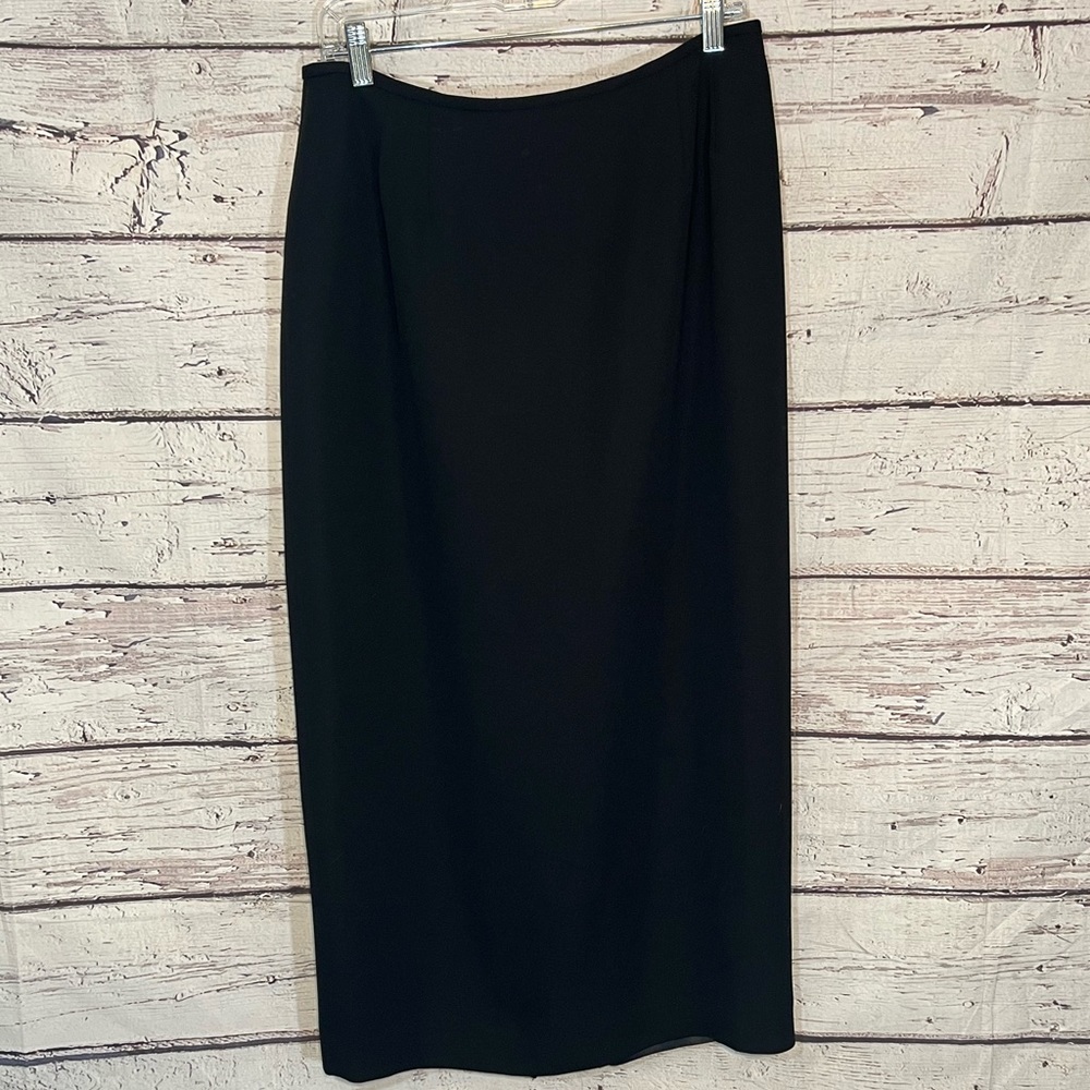 ANNE KLEIN Pencil Skirt Black-12